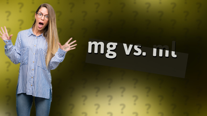 mg vs. ml