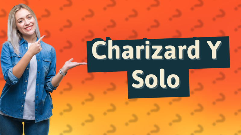 Charizard Y Solo