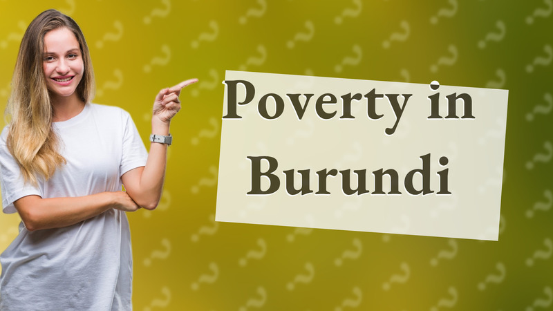 Poverty in Burundi