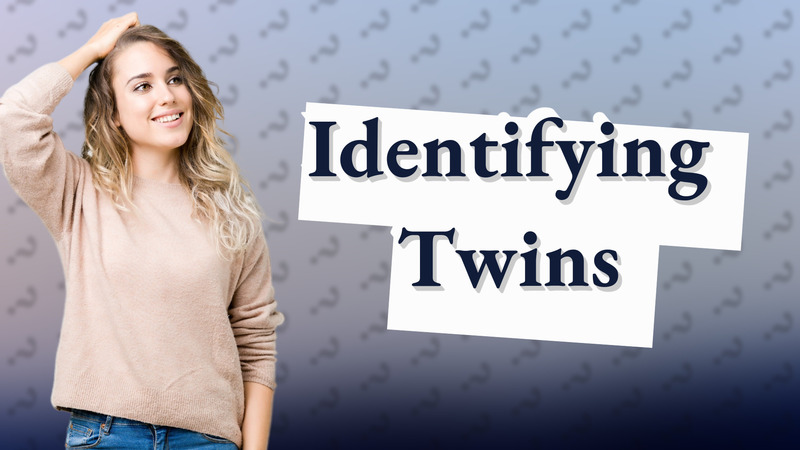 Identifying Twins
