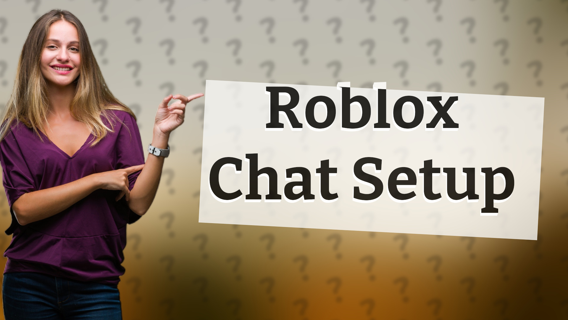 Roblox Chat Setup