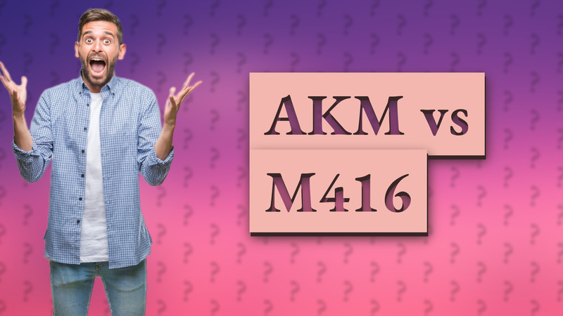 AKM vs M416