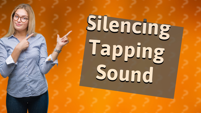 Silencing Tapping Sound