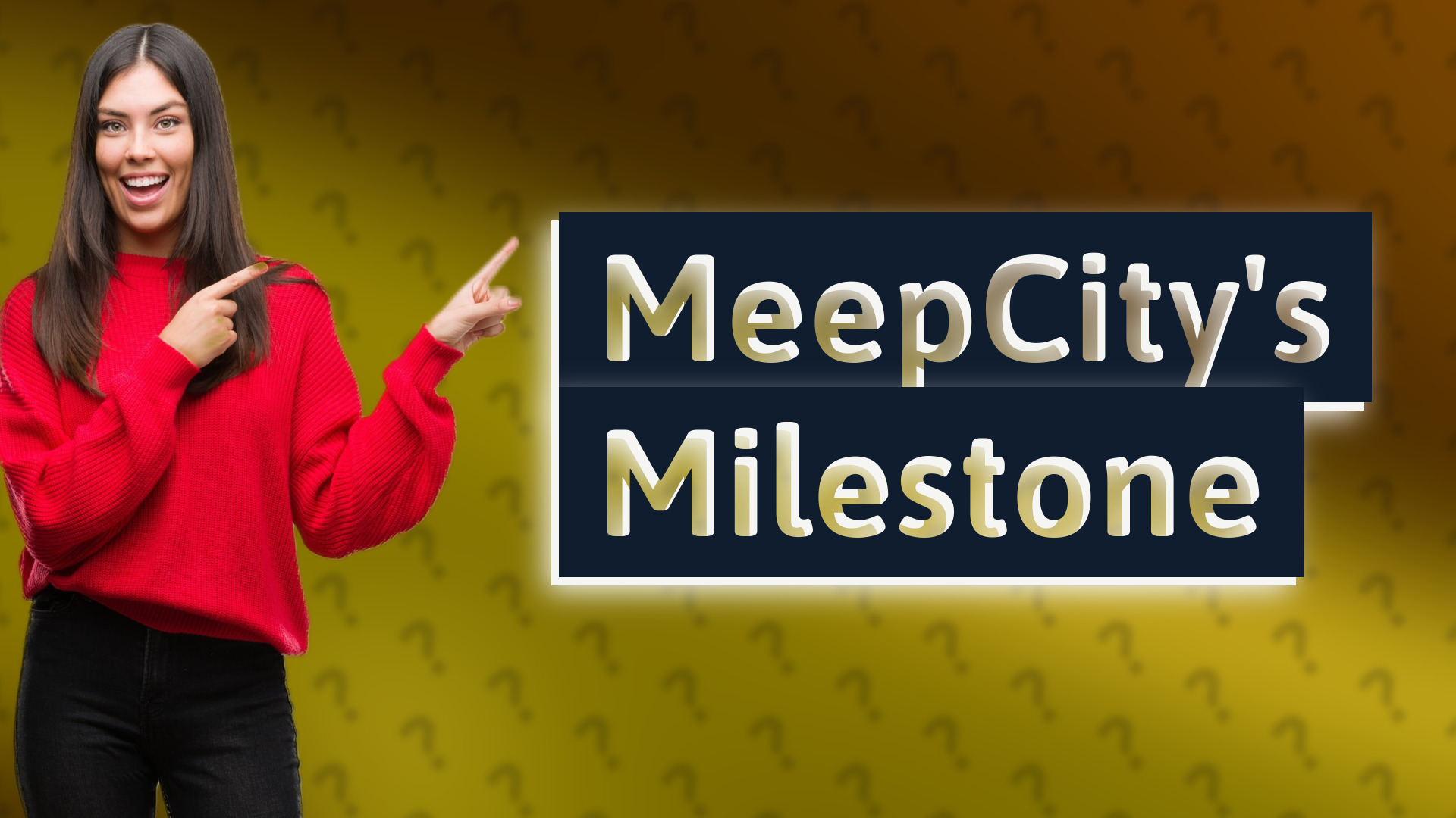 MeepCity's Milestone