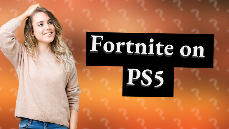 Fortnite on PS5