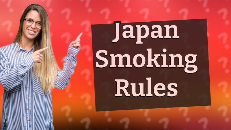 Japan Smoking Rules