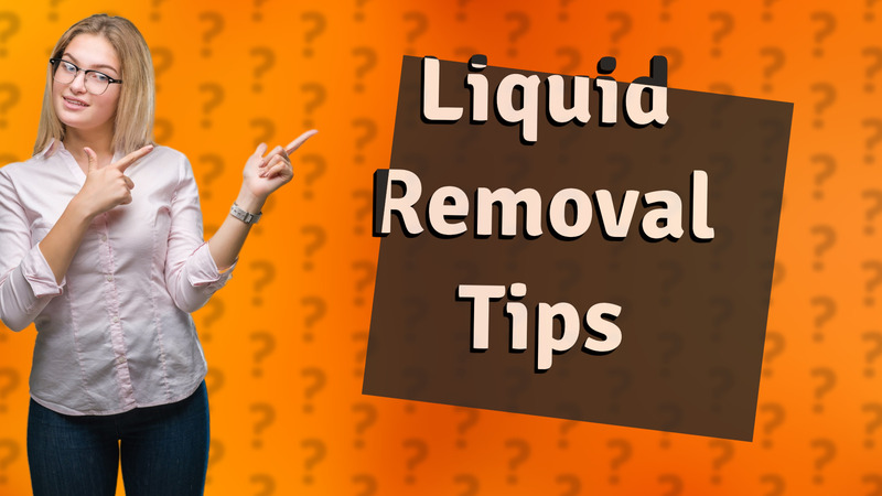 Liquid Removal Tips