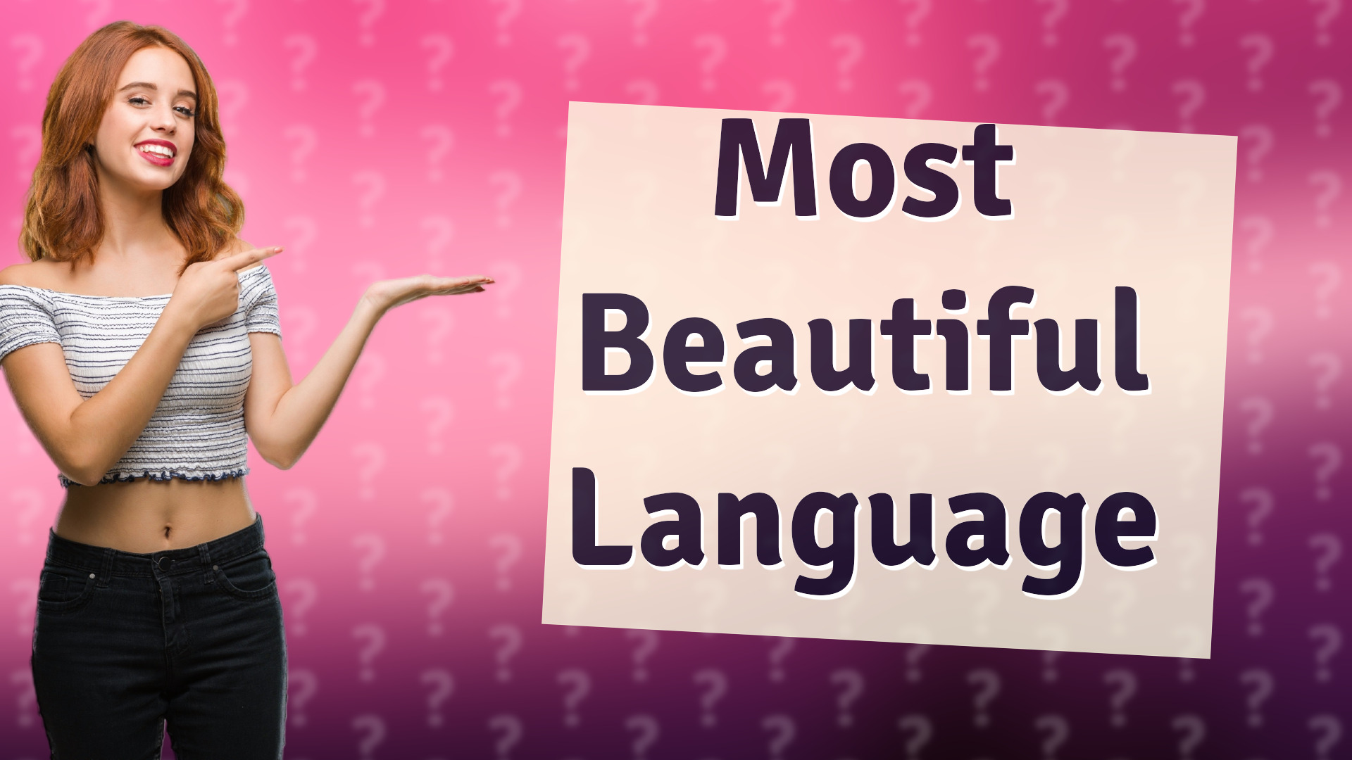 Most Beautiful Language