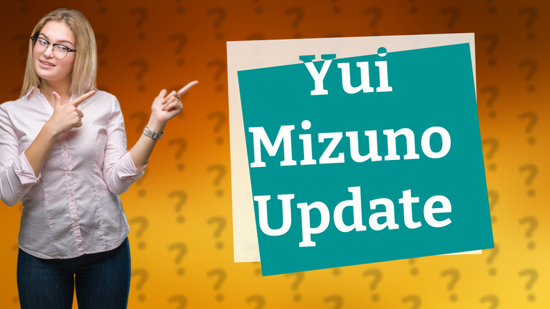 Yui Mizuno Update
