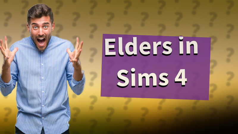Elders in Sims 4