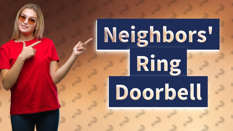 Neighbors' Ring Doorbell