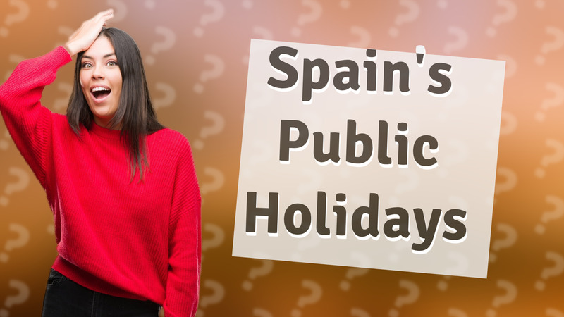 Spain's Public Holidays