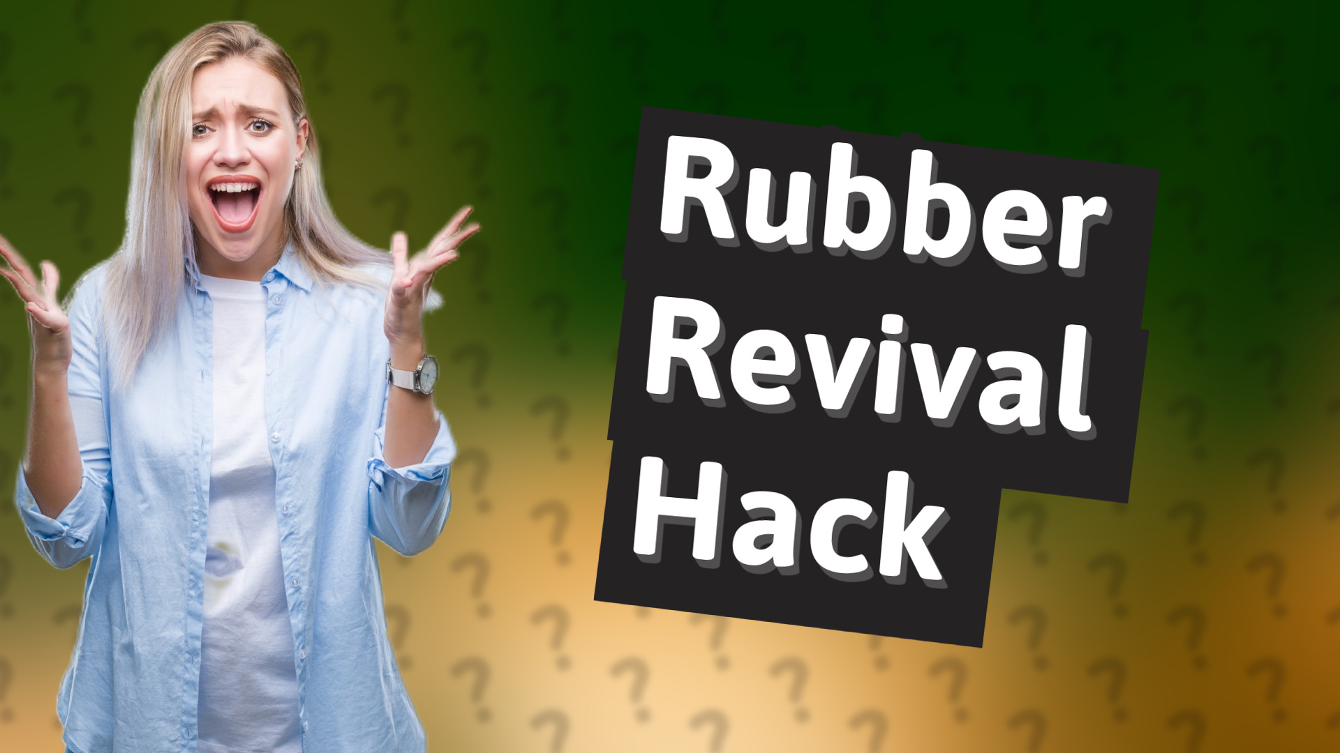 Rubber Revival Hack