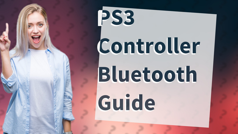 PS3 Controller Bluetooth Guide