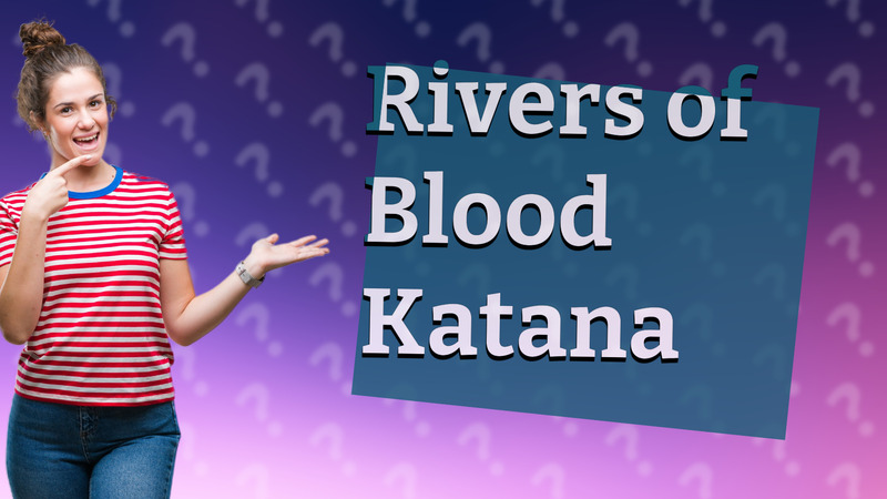 Rivers of Blood Katana