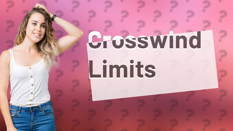 Crosswind Limits
