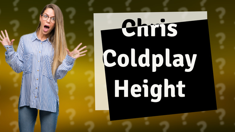 Chris Coldplay Height
