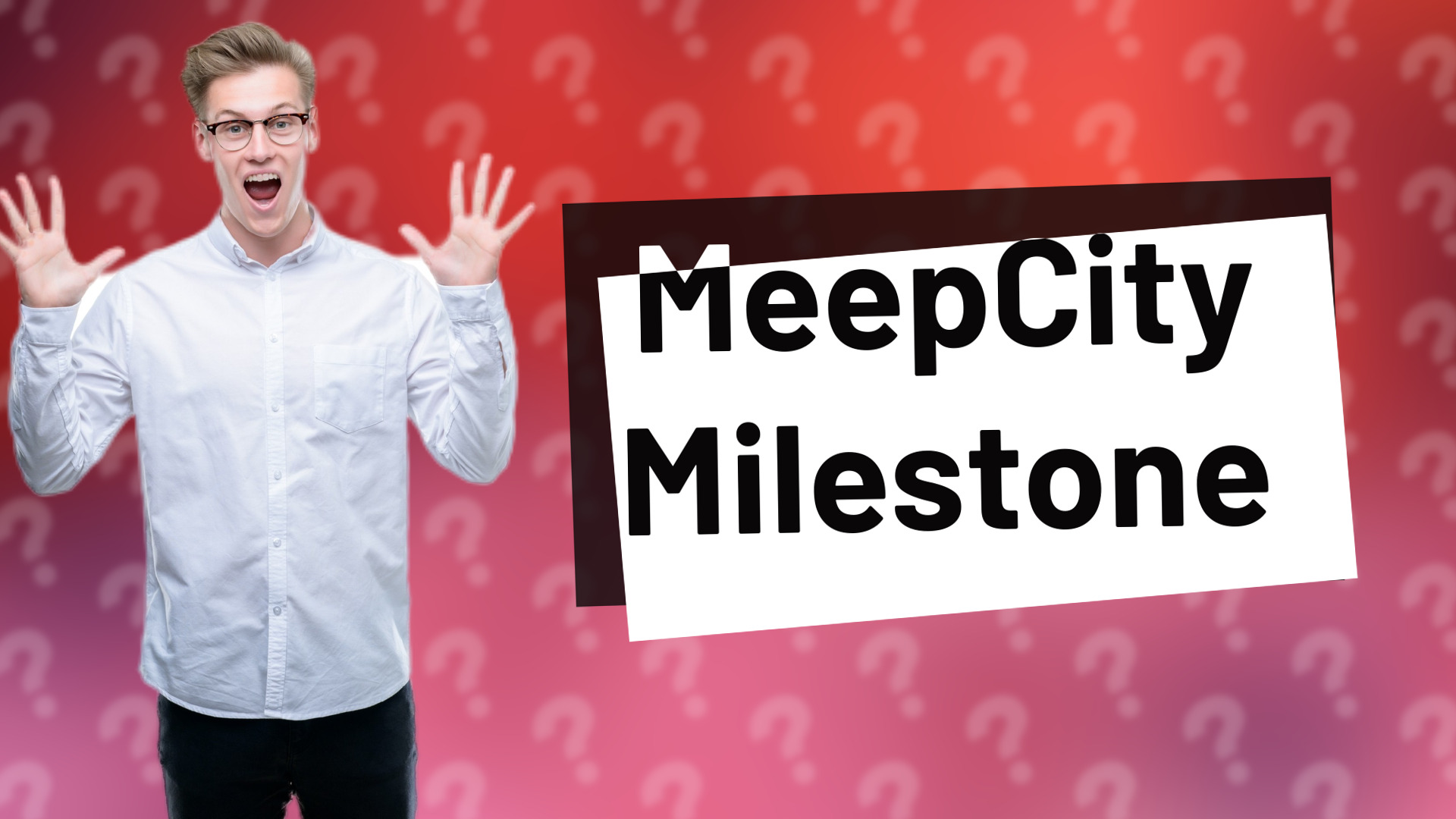 MeepCity Milestone