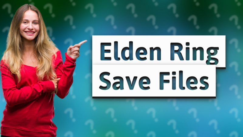Elden Ring Save Files