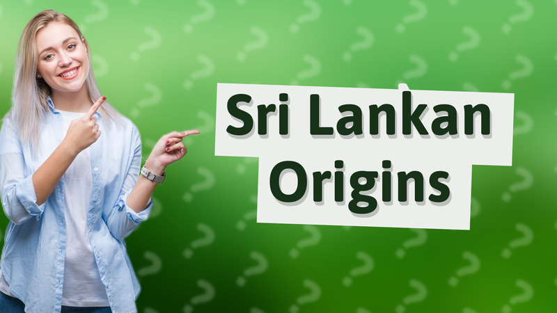 Sri Lankan Origins