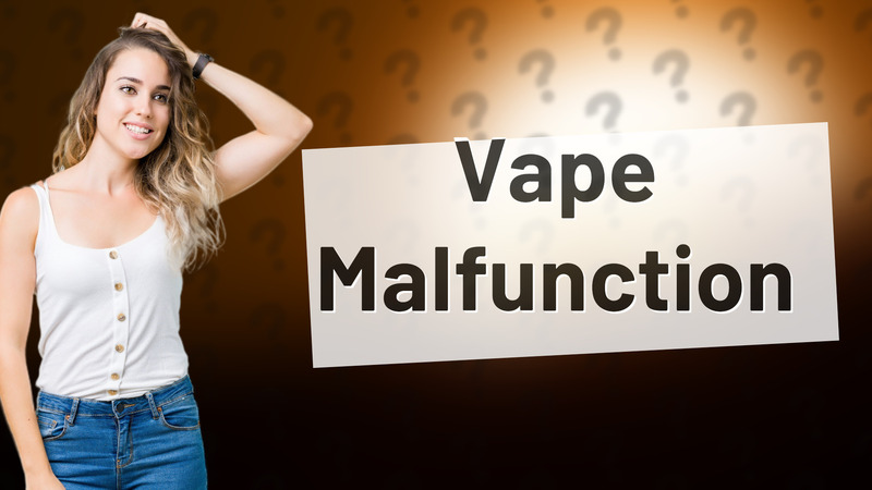 Vape Malfunction
