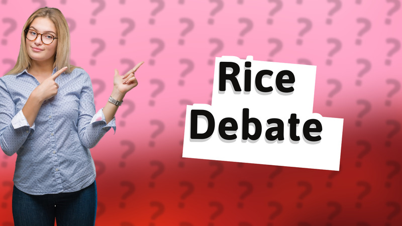 Rice Debate