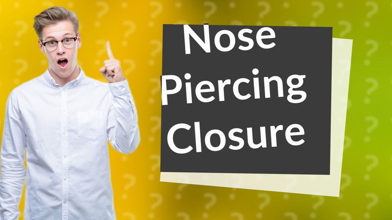 Nose Piercing Closure