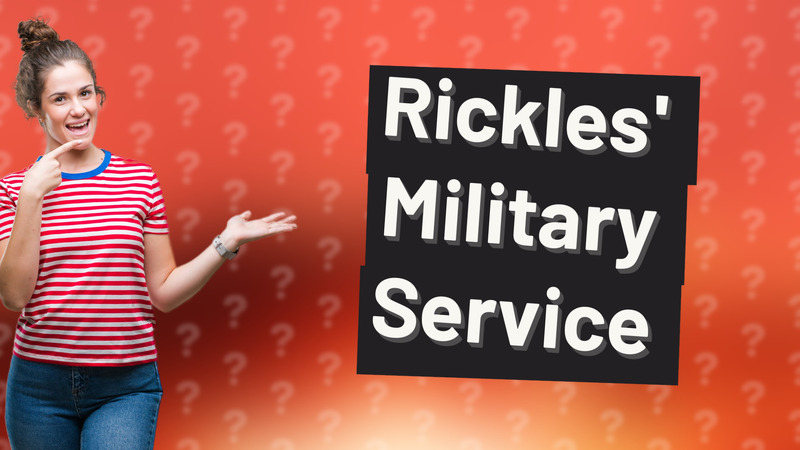 Rickles' Military Service