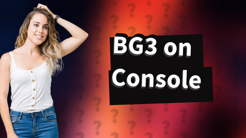 BG3 on Console