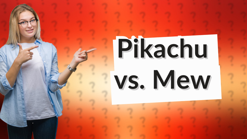 Pikachu vs. Mew