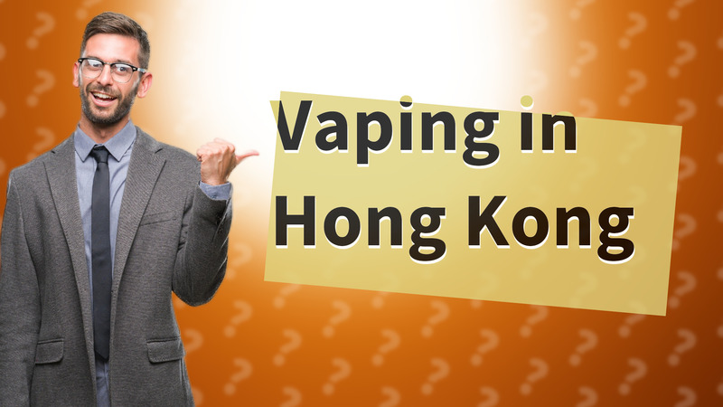 Vaping in Hong Kong