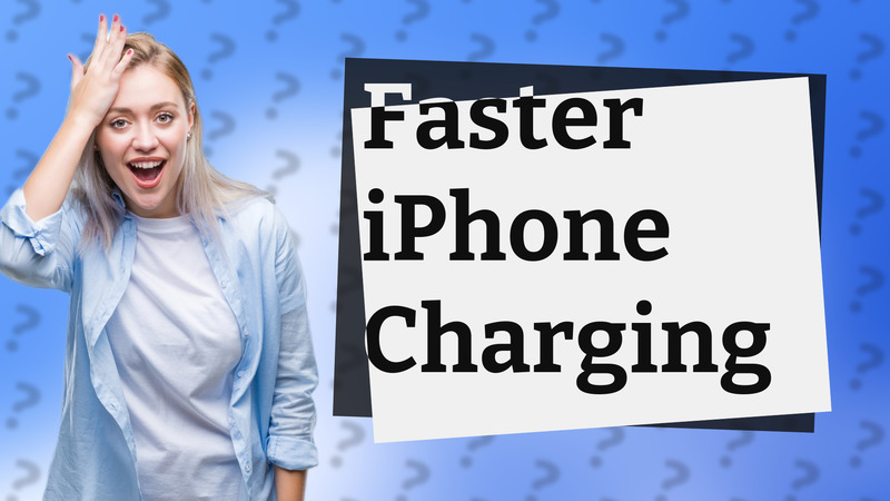 Faster iPhone Charging