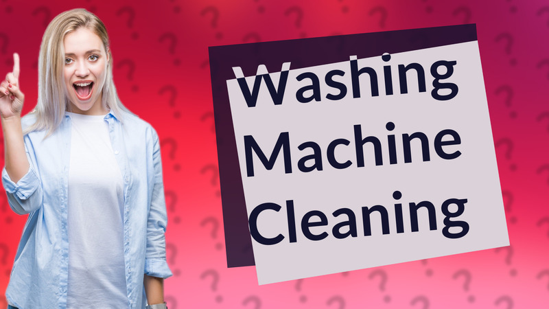 Washing Machine Cleaning