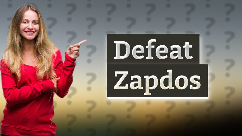 Defeat Zapdos