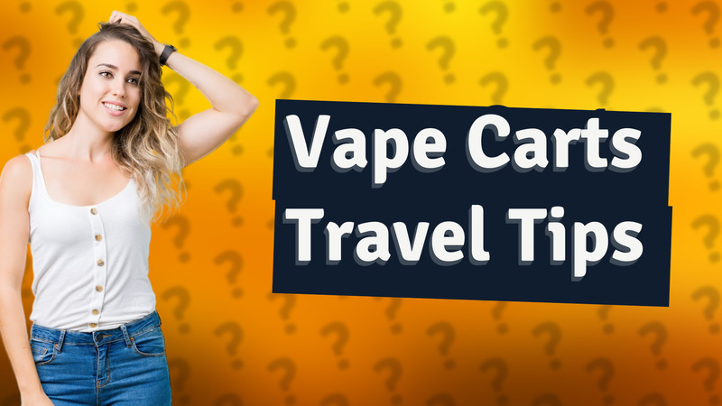 Vape Carts Travel Tips