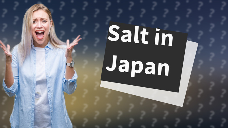 Salt in Japan