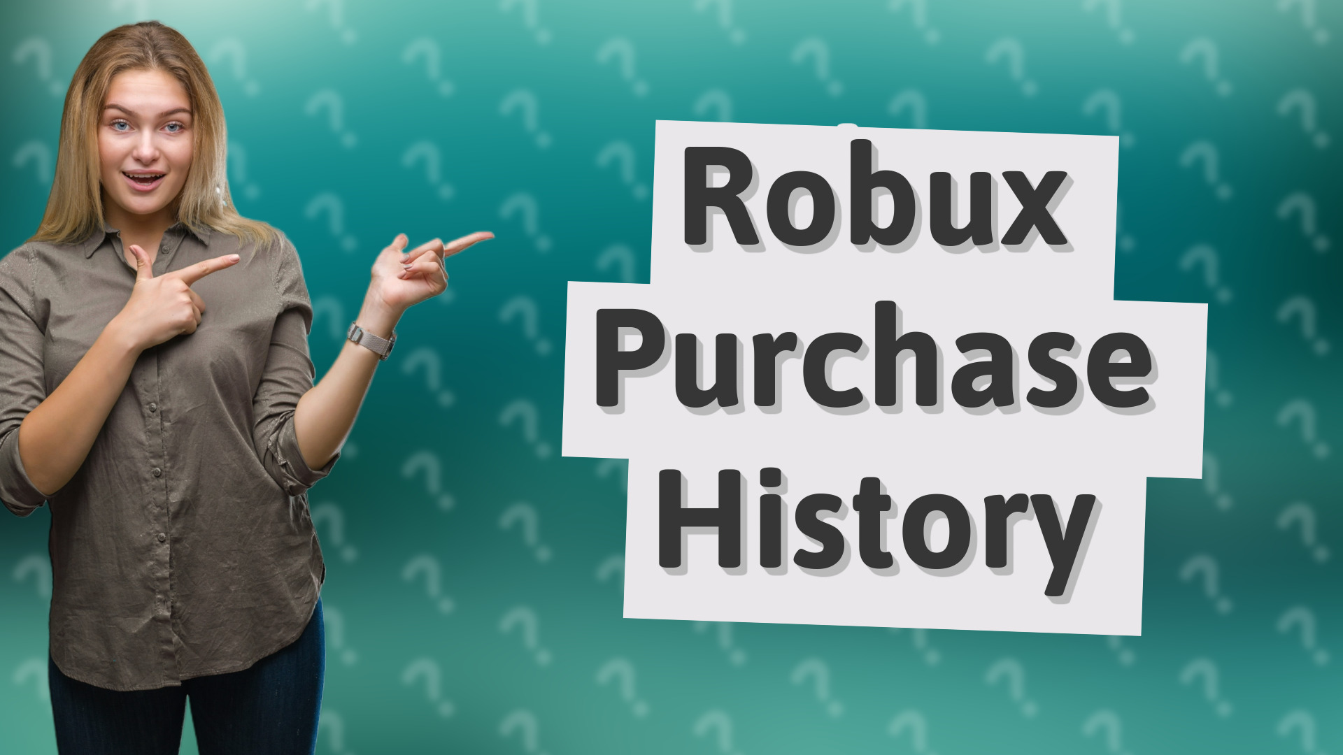 Robux Purchase History