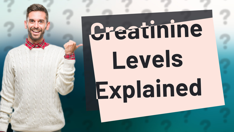 Creatinine Levels Explained