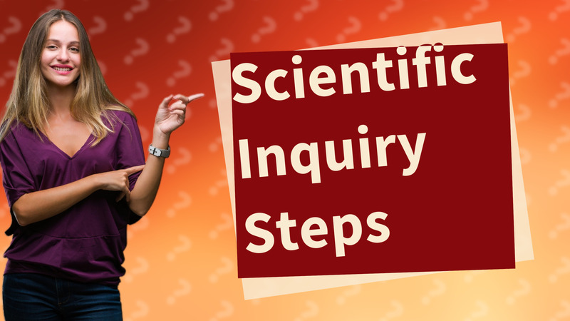 Scientific Inquiry Steps