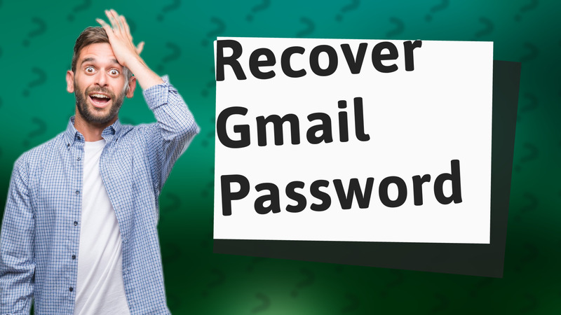 Recover Gmail Password
