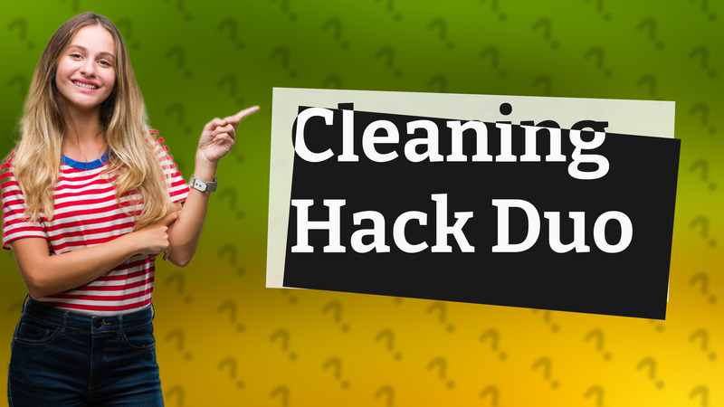 Cleaning Hack Duo
