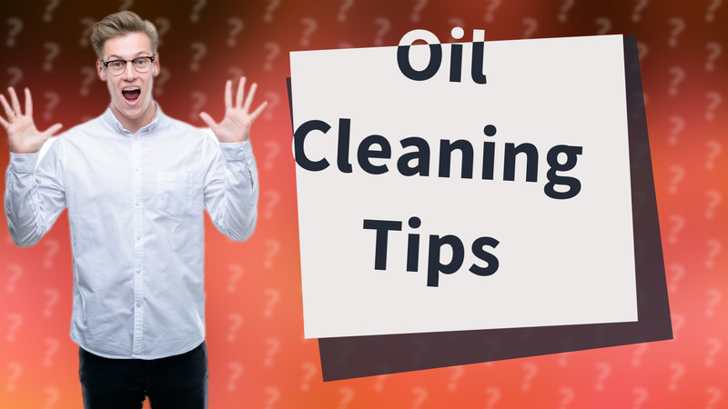 Oil Cleaning Tips