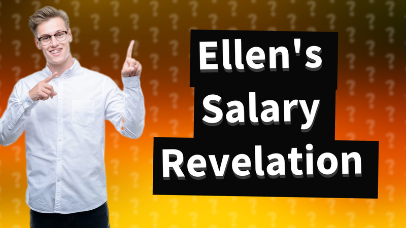 Ellen's Salary Revelation