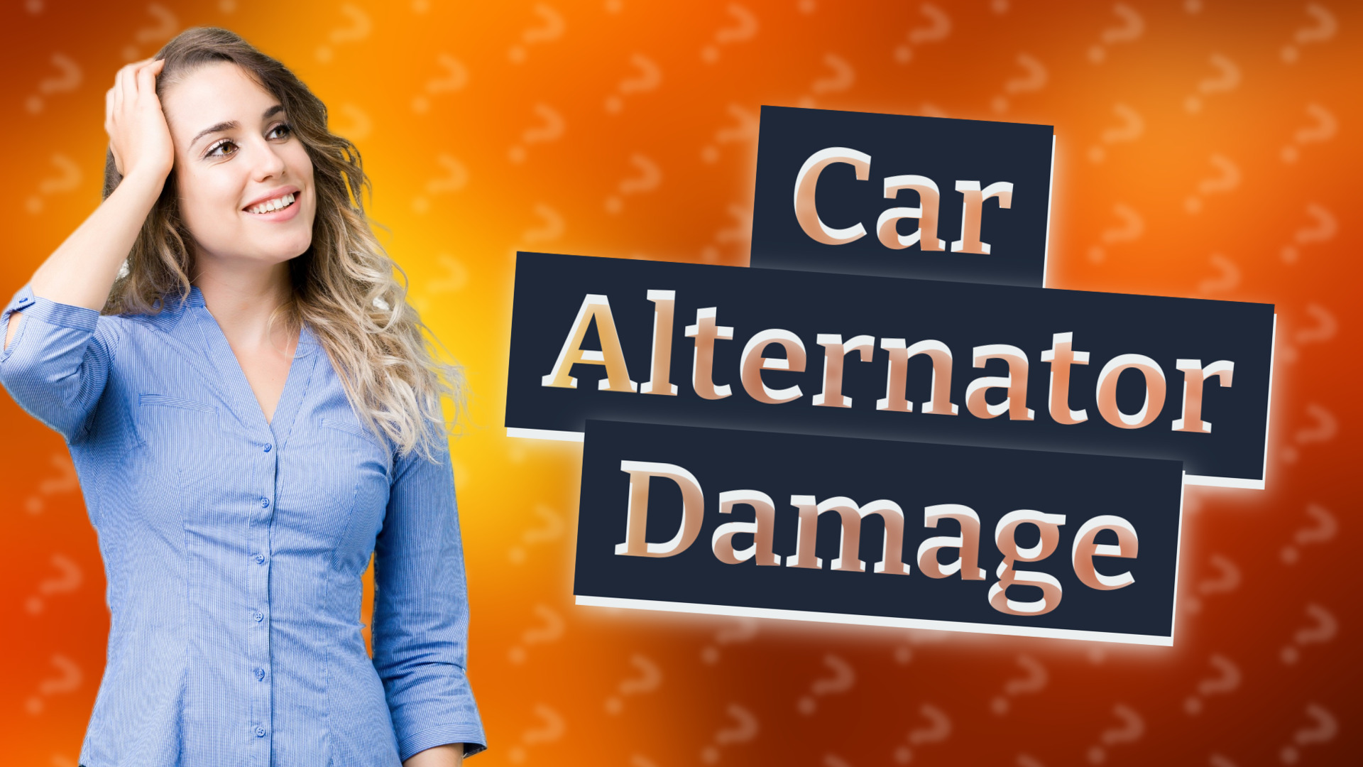 Car Alternator Damage
