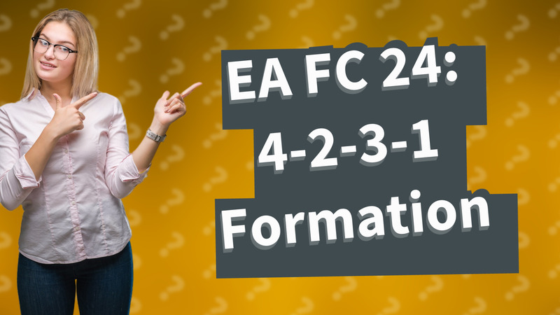 EA FC 24: 4-2-3-1 Formation