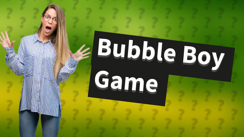 Bubble Boy Game