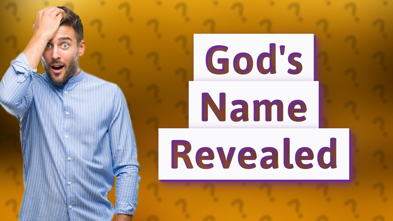 God's Name Revealed