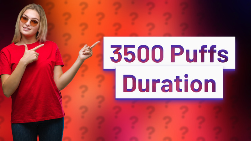 3500 Puffs Duration