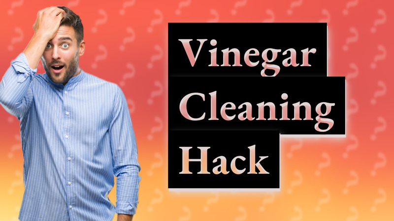 Vinegar Cleaning Hack