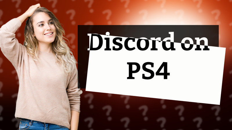 Discord on PS4